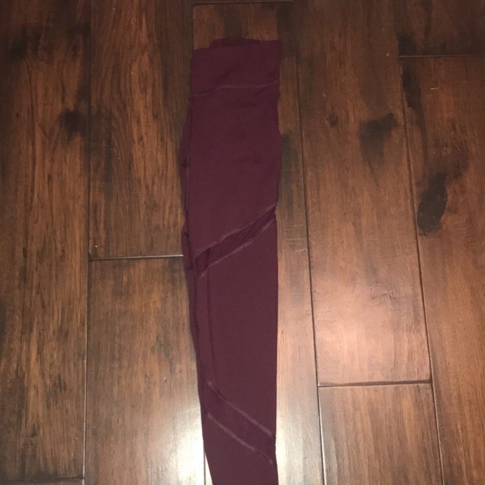 Burgundy Leggings